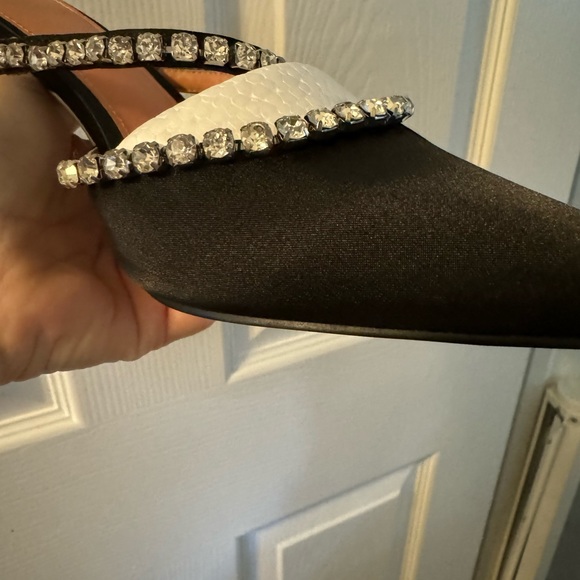 Women’s Dress Heels double strap Rhinestone- size 6.5 - Picture 5 of 8